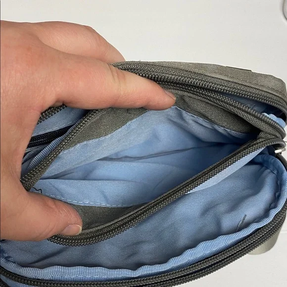 Baggallini Charcoal Messenger Bag - Picture 7 of 14